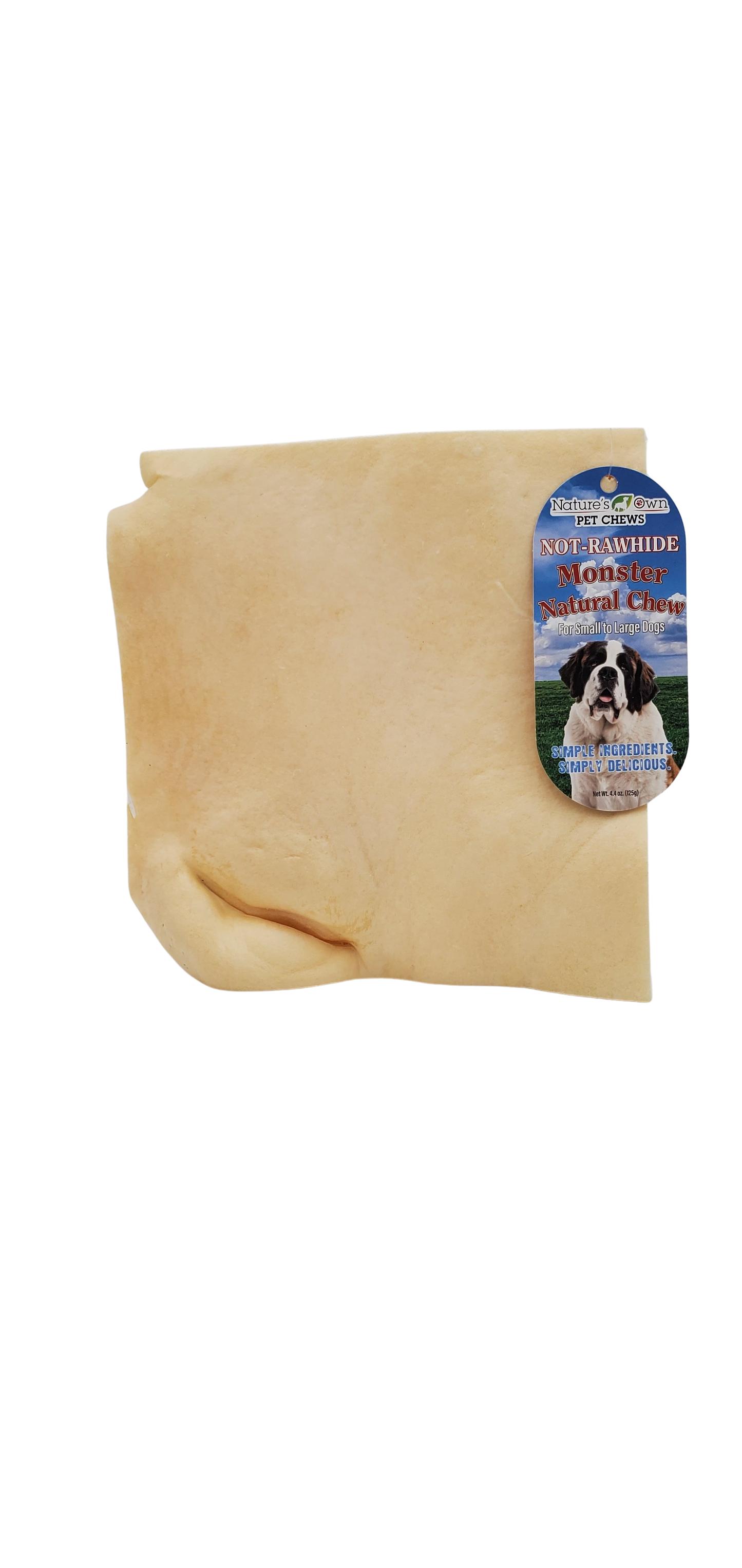 Nature's Own Pet Chews USA Not-Rawhide Monster Natural Dog Chews