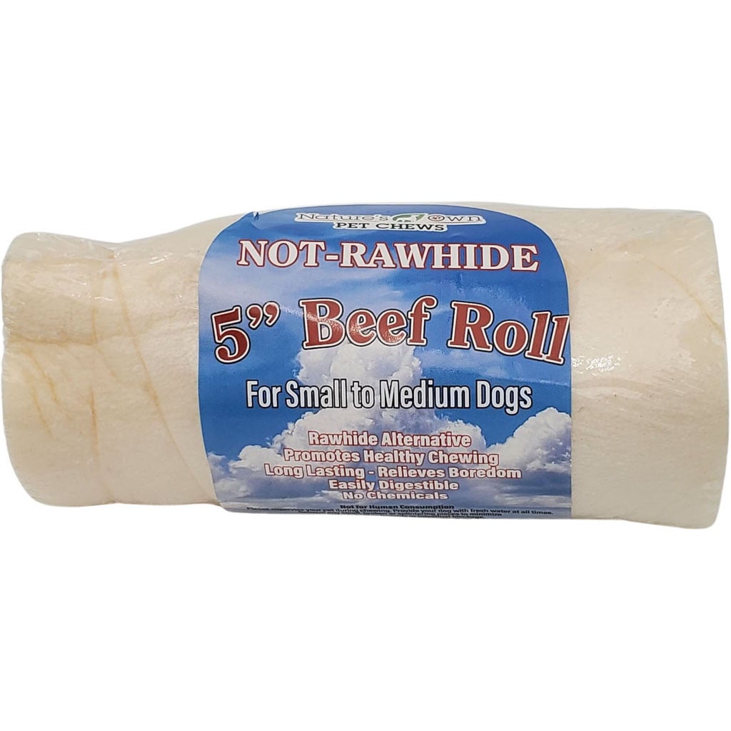 Nature'S Own Usa Not-Rawhide Beef Chew for Dogs 5in