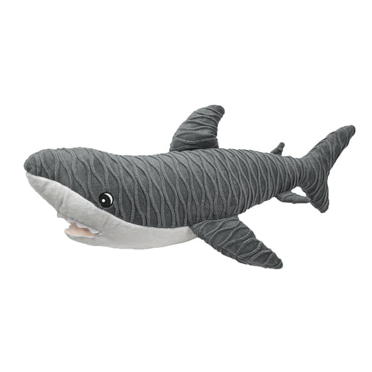 Pet Lou Groovyz Plush Dog Toy 22 in Shark