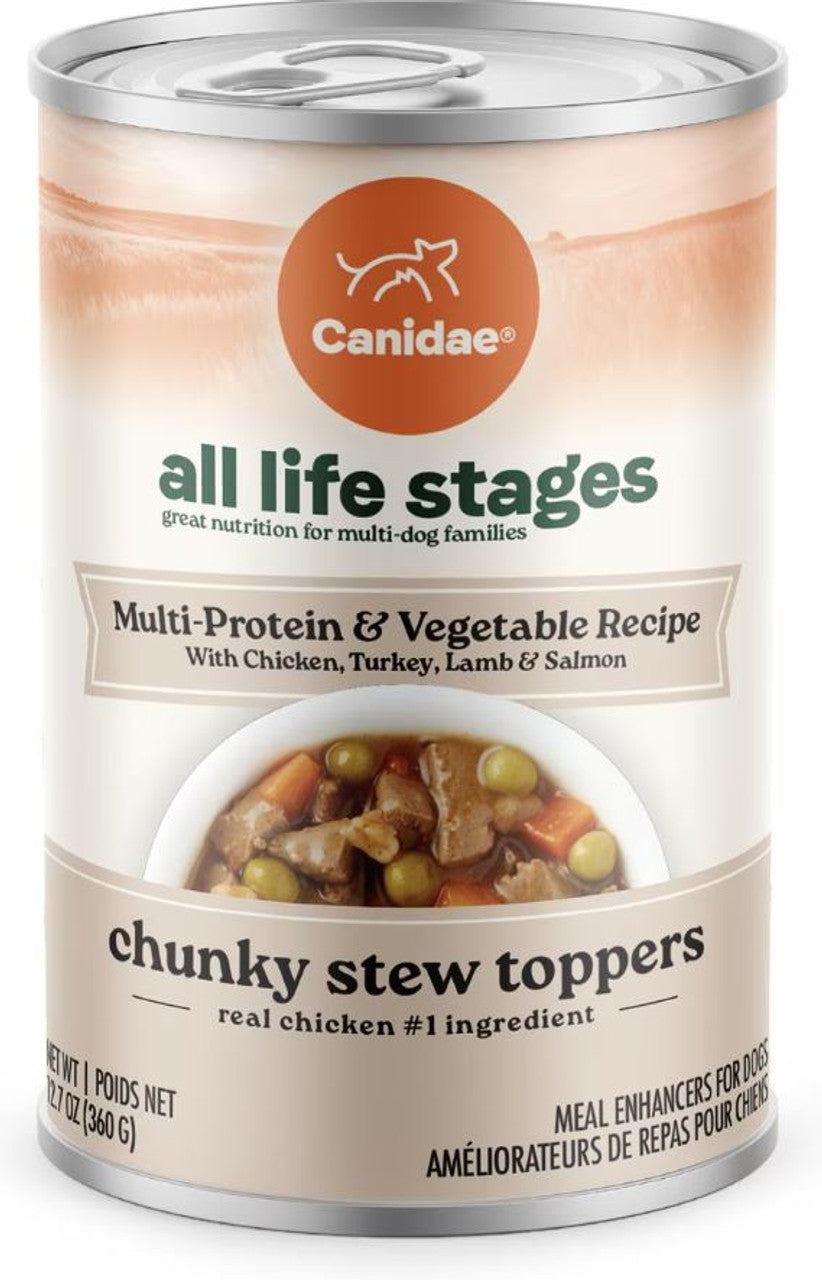 Canidae All Life Stages Multi-Protein & Vegetable Chunky Stew Canned Dog Food 12.7oz