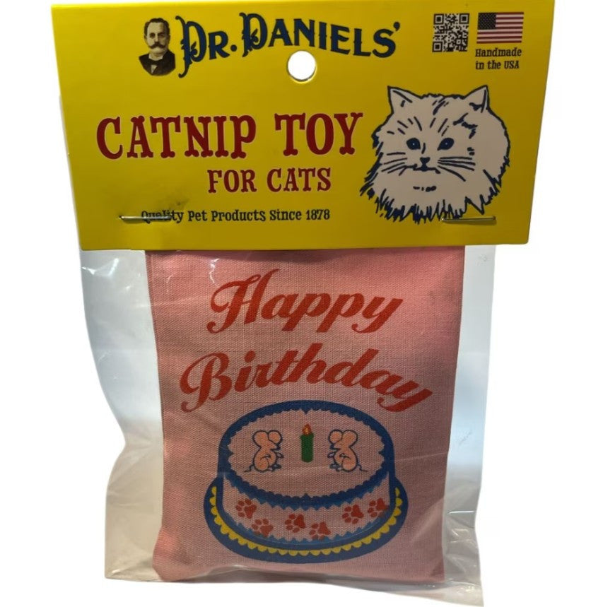 Dr. Daniels Happy Birthday Catnip Toy