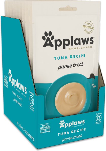 Applaws Tuna Puree Lickable Cat Treats 0.5oz 6pk