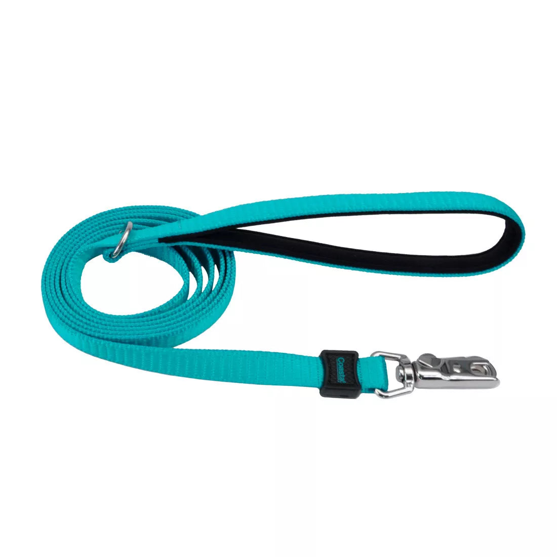 Coastal Inspire 6ft Long 5/8in Dog Leash Aqua