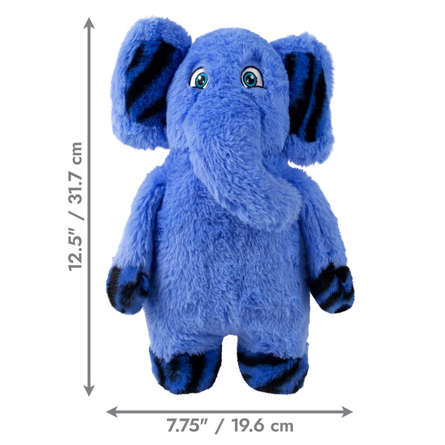 Kong Plush Dog Toy Jungle Jamz Elephant Medium