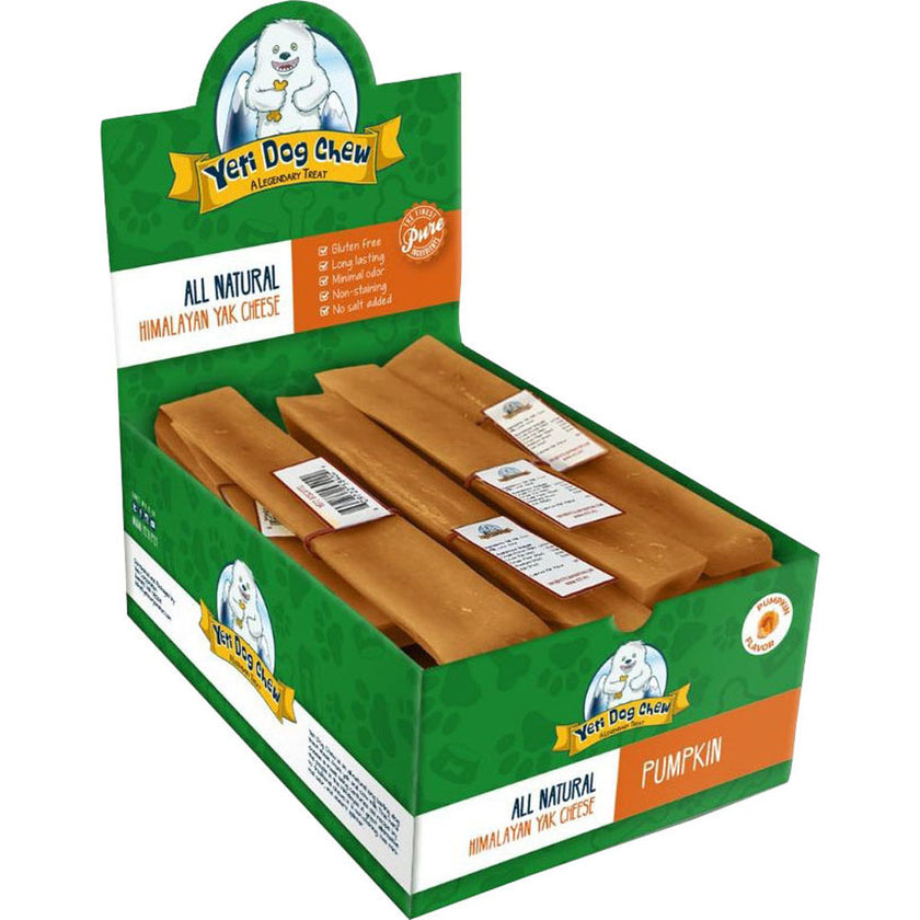 Yeti Pumpkin Dog Chew, Large 3.5 oz single
