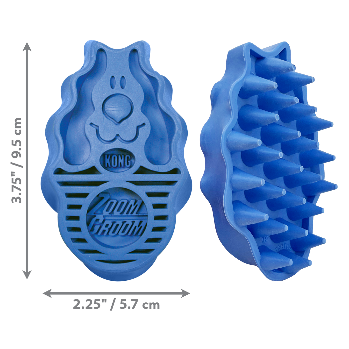 Kong Dog ZoomGroom Small Boysenberry