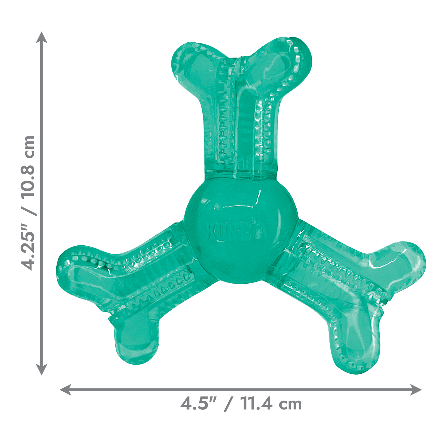 Kong Dog Squeezz Dental Roller Bone Small