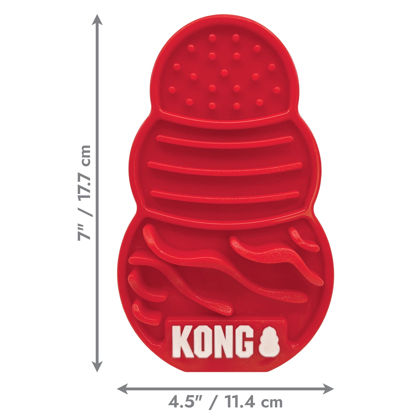 Kong Dog Toy Licks Red Large