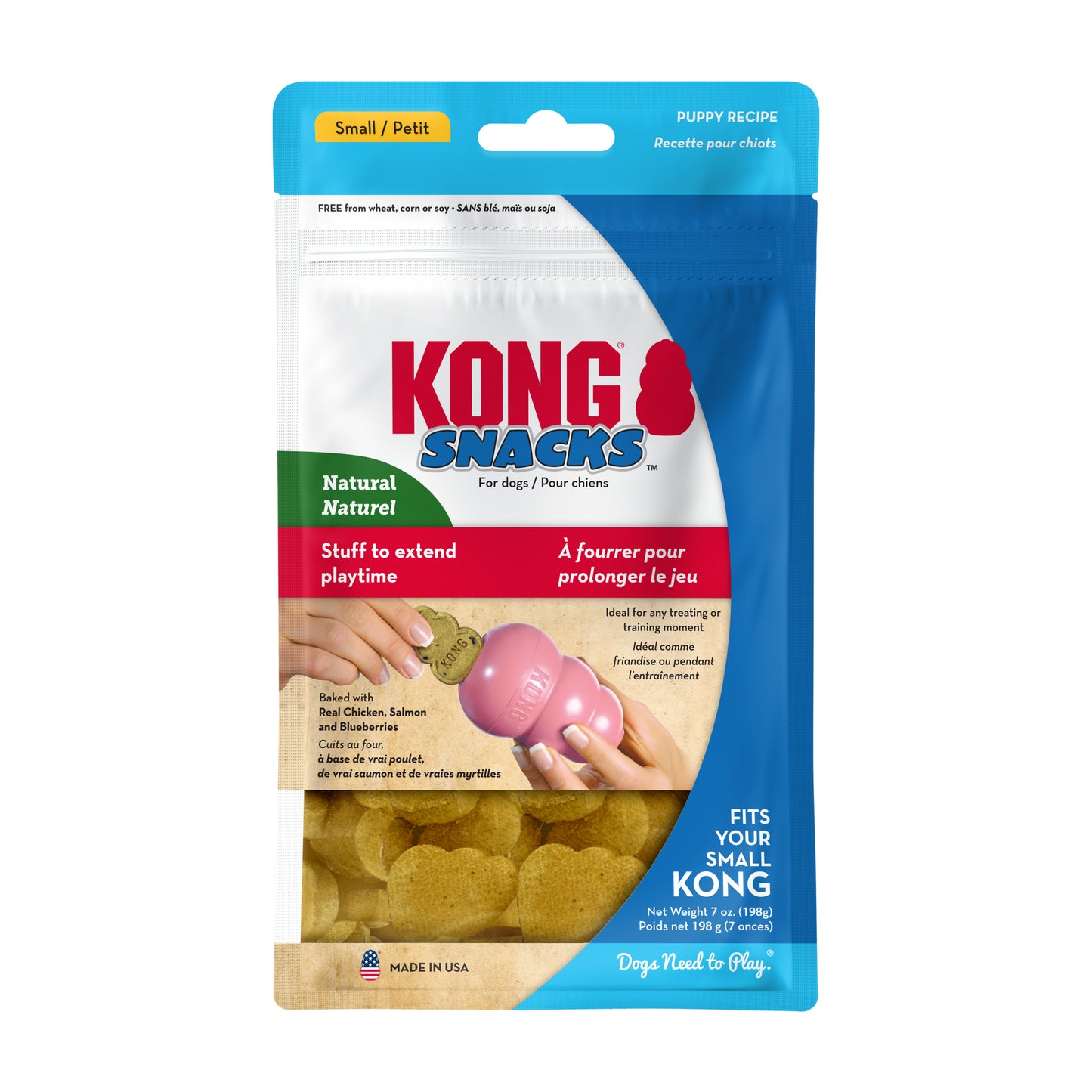 Kong Dog Treat Snacks Puppy Small