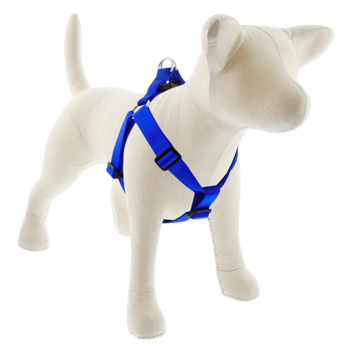 Lupine Pet Dog 1 In Wide 19-28 In Step In Harness Basics Blue