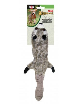 Spot Ethical Pet Dog Toy Mini Skinneeez Raccoon 15In