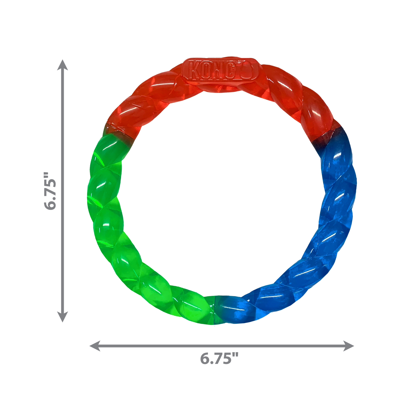 Kong Dog Toy Twistz Ring Small