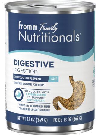 Fromm Nutritionals Dog Supplement Pate 13oz Digestive