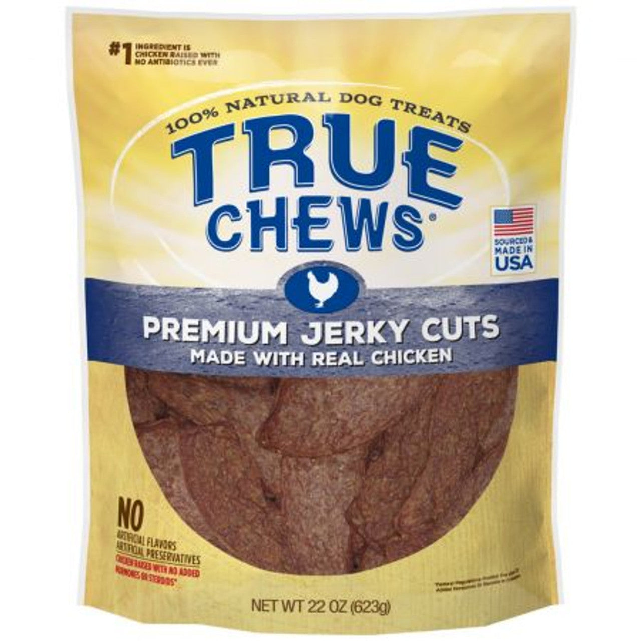 True Chews Premium Jerky Cuts 22oz