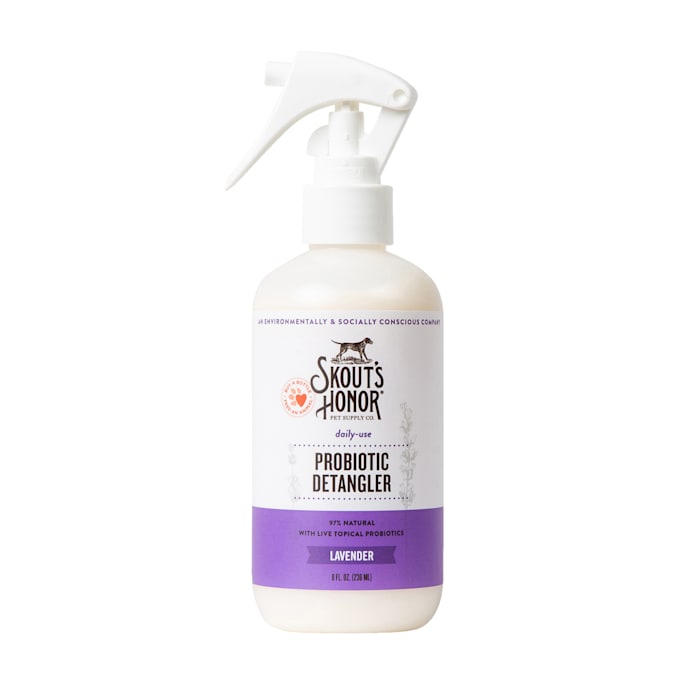 Skout's Honor Probiotic Daily Use Detangler for Dogs 8oz Lavender