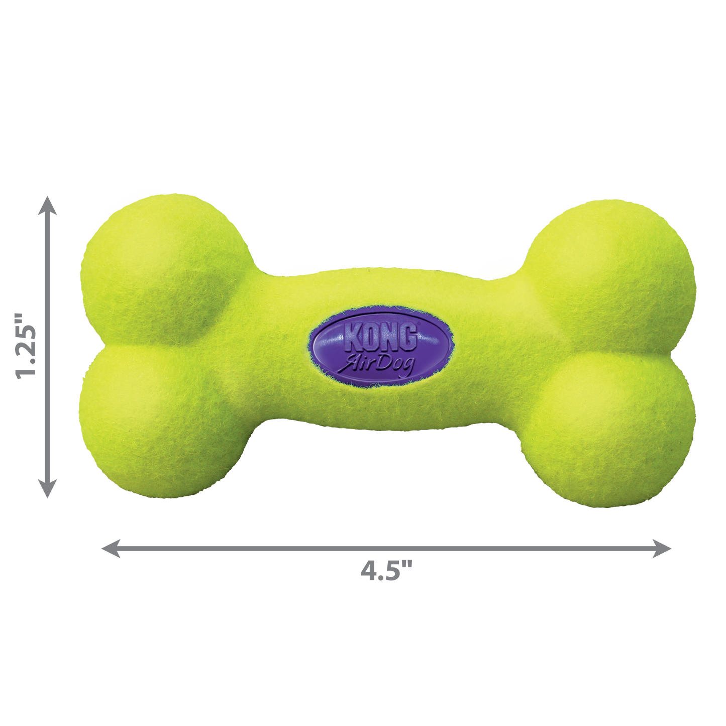 Kong Dog Toy AirDog Squeaker Bone Small