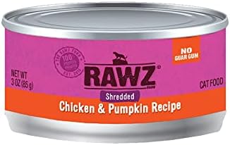 Rawz Shreds Cat Food   3oz Chicken and Pumpkin
