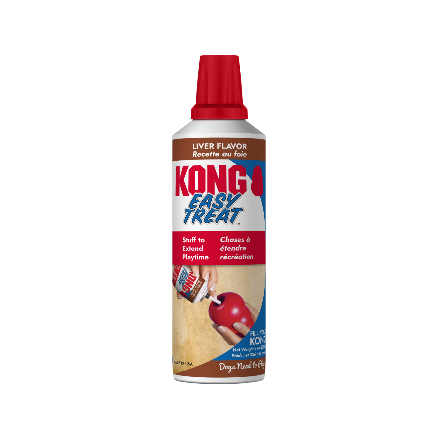 Kong Dog Treat Easy Treat Liver 8oz
