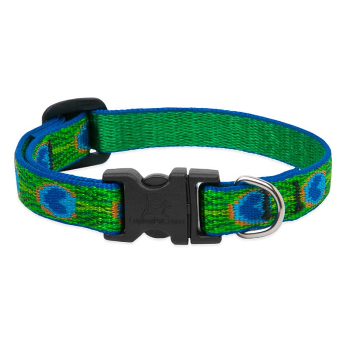 Lupine Pet Dog 1/2 In Wide 10-16 In Adjustable Collar Original Designs Tailfeathers