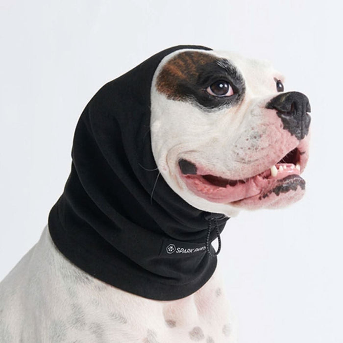 Spark Paws Dog Calming Earmuff Protector Medium Black