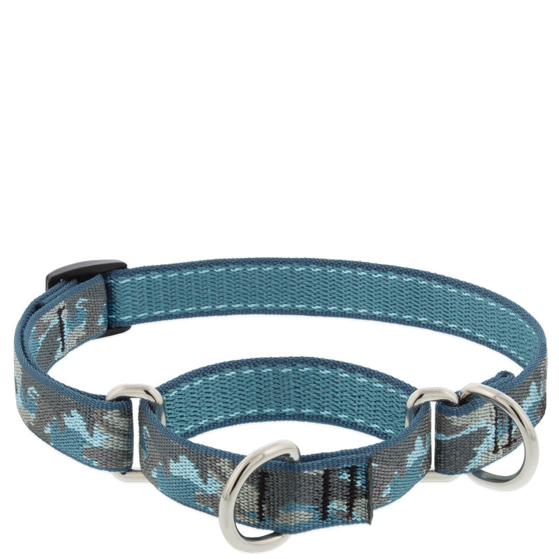 Lupine Pet Dog 3/4 In Wide 14-20 In Martingale Collar Original Designs Sand Shark