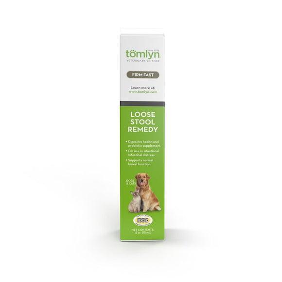 Tomlyn Loose Stool Remedy for Dogs and Cats  15cc