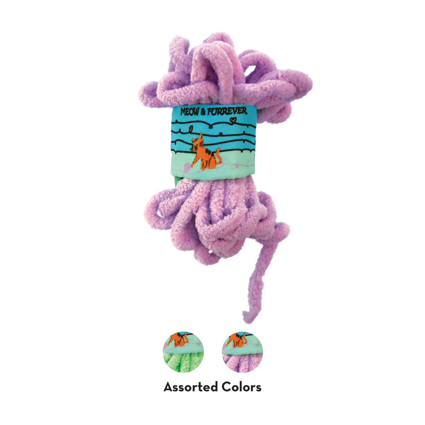 Kong Cat Toy Pull-A-Partz Yarnz Assorted