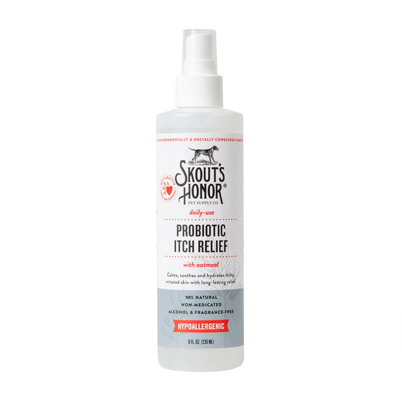 Skout's Honor Probiotic Itch Relief Spray for Dogs 8oz