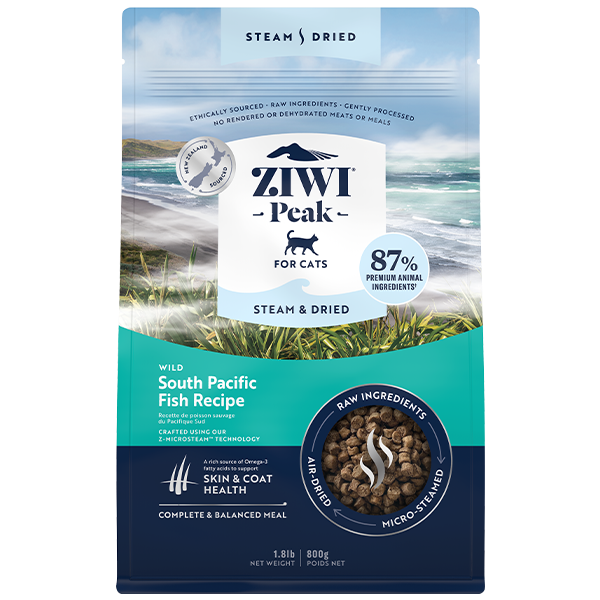 ZIWI Peak Cat Steam-Dried South Pacific Fish 1.8lb