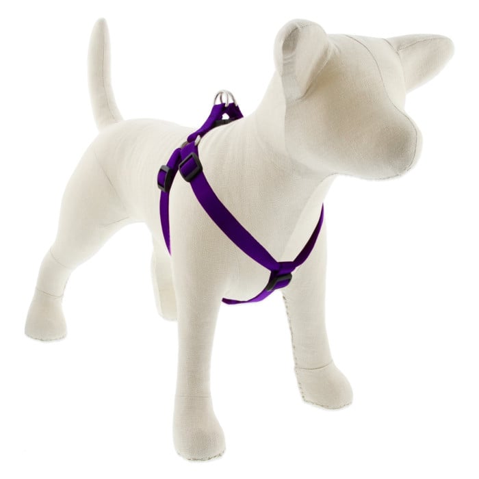 Lupine Pet Dog 3/4 In Wide 20-30 In Step In Harness Basics Purple