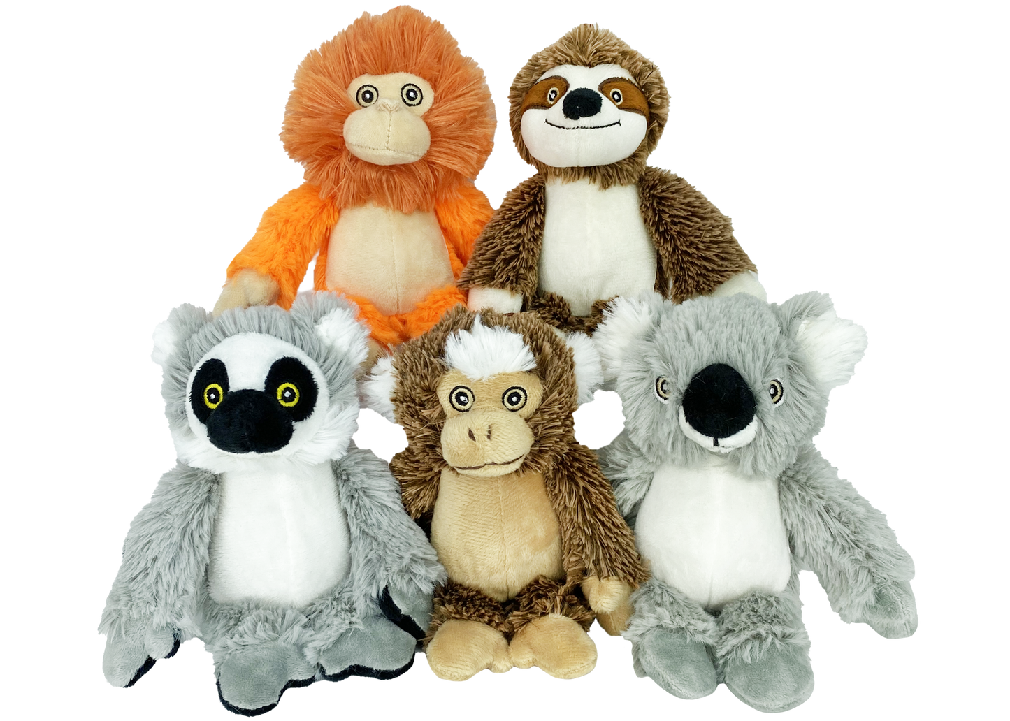 Multipet Plush Dog Toy Bark Buddies Mini 6in Assorted