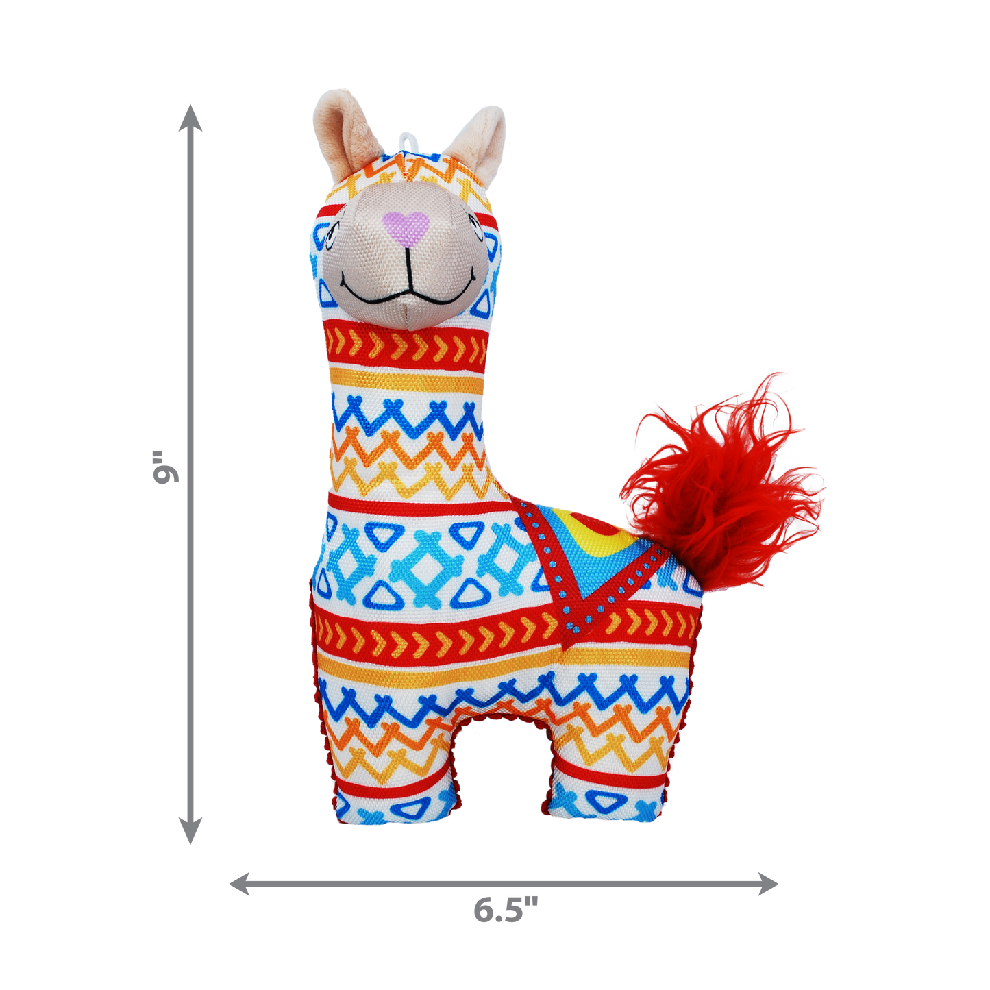 Kong Dog Toy Ballistic Vibez Llamas Assorted Small