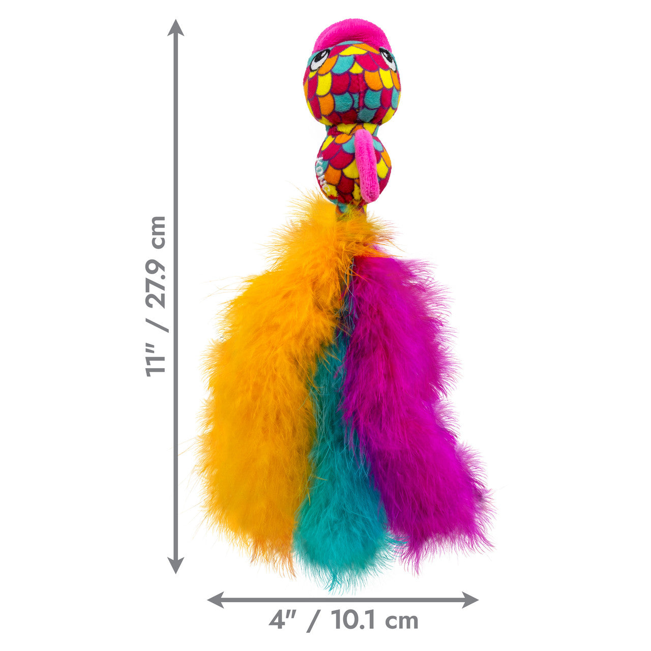 Kong Plush Cat Wubba Fish Assorted