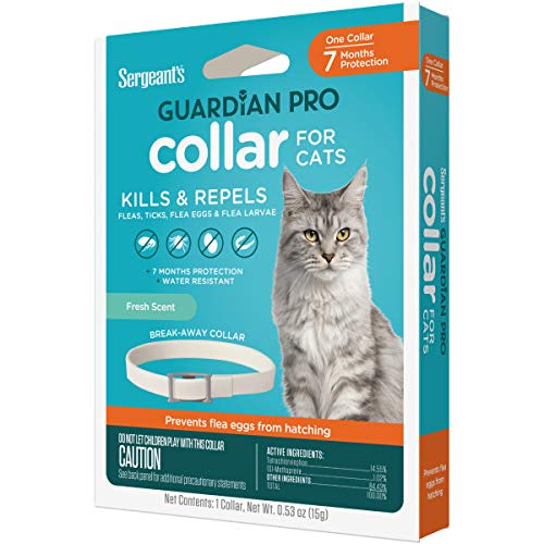Sergeant s Guardian Pro Flea Tick Cat Collar 1 Count Benson s Pet sergeant-s-guardian-pro-flea-tick-cat-collar-1-count-benson-s-pet