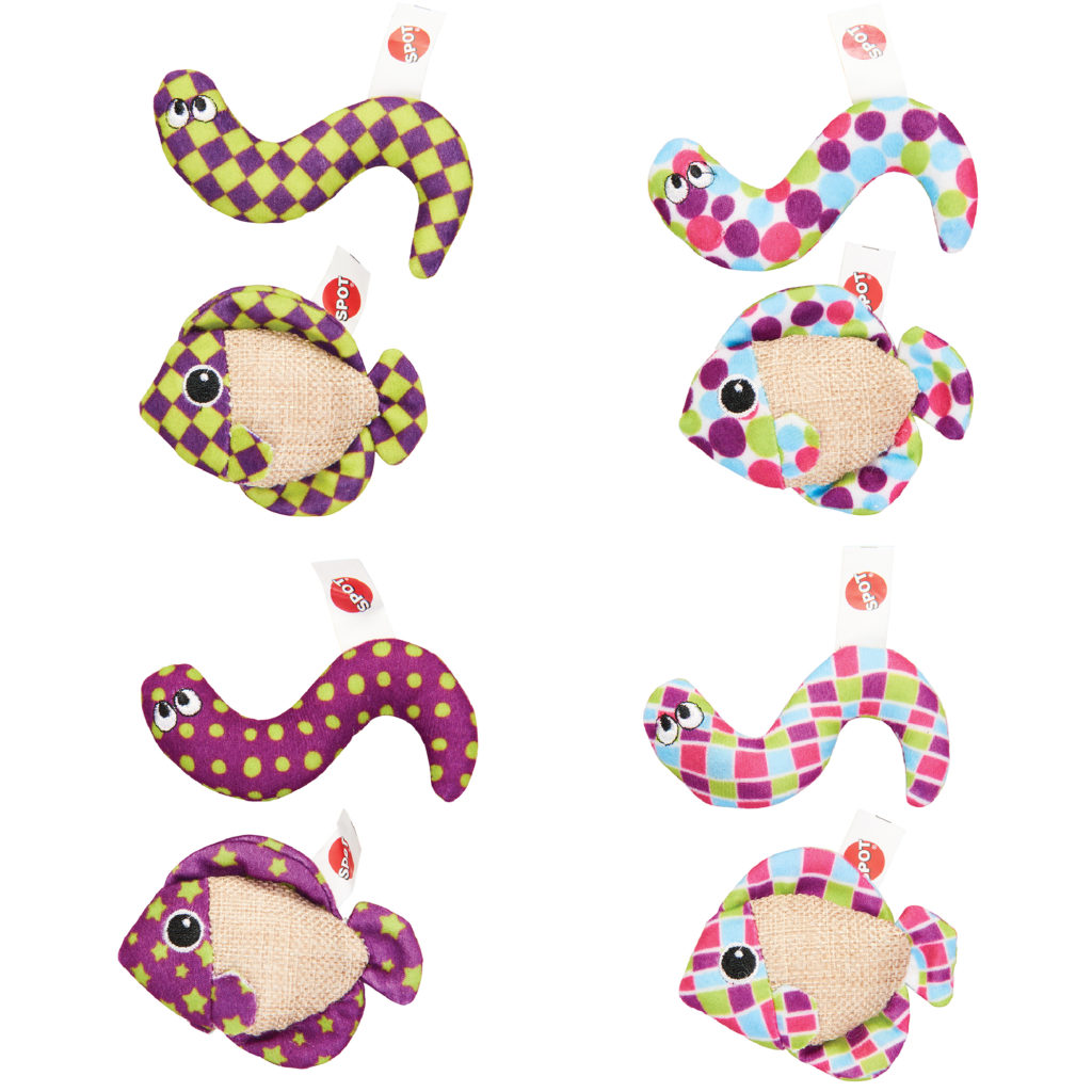 Spot Ethical Pet Cat Toy Catch N Release With Catnip Assorted