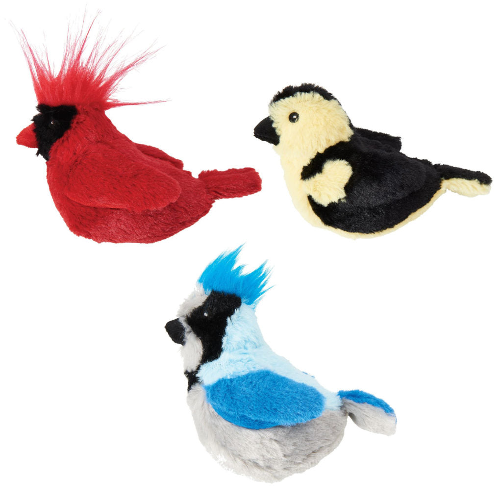 Spot Ethical Pet Cat Toy Songbird With Catnip 5In Assorted