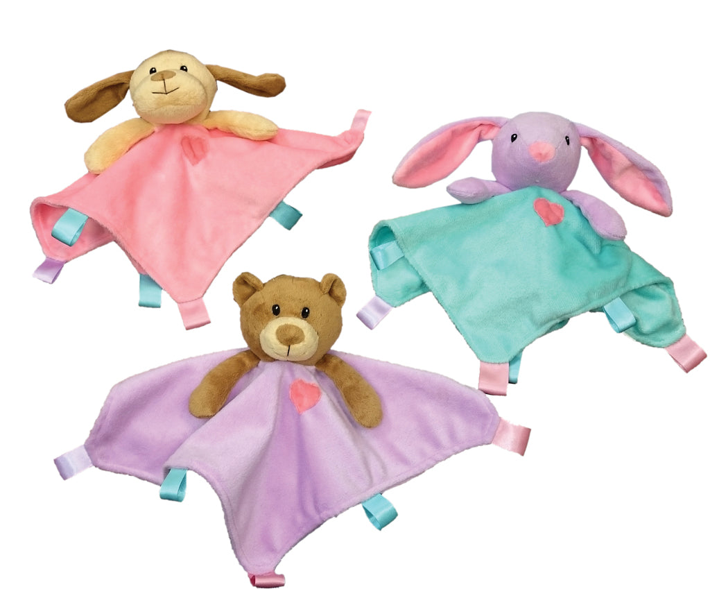 Spot Ethical Pet Dog Toy Soothers Blanket Toys 10In Assorted