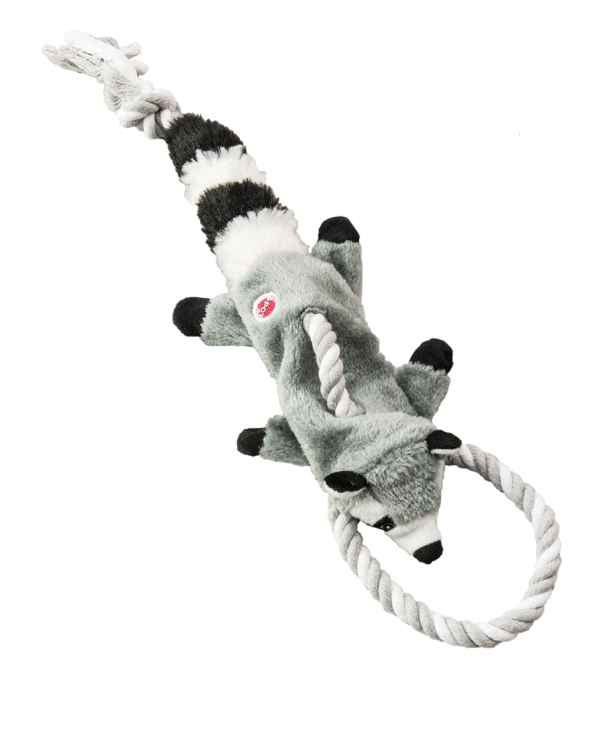 Spot Ethical Pet Dog Toy Mini Skinneeez Tugs Racoon 14In
