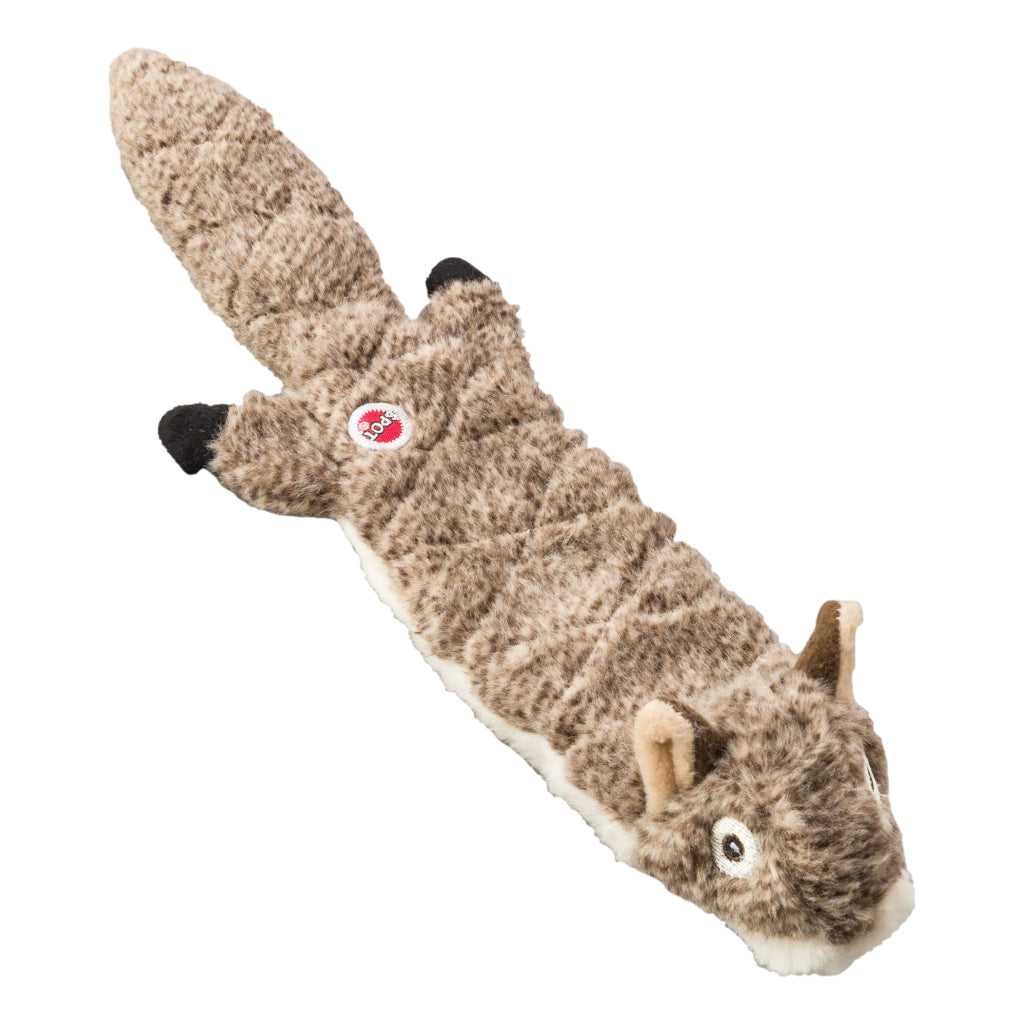 Spot Ethical Pet Dog Toy Mini Skinneez Extreme Quilted Squirrel 14In