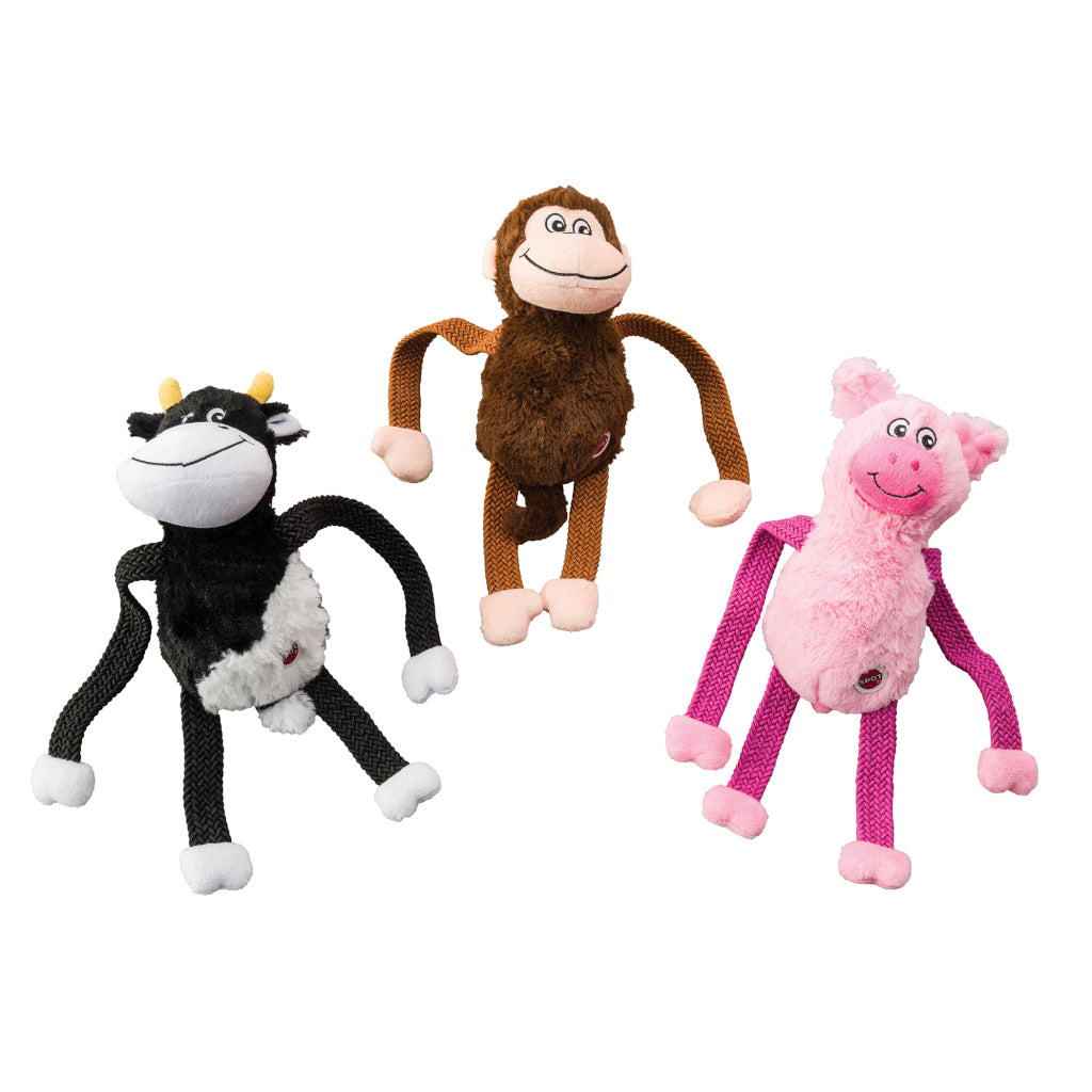 Spot Ethical Pet Dog Toy Stretcheeez Plush 13In Assorted