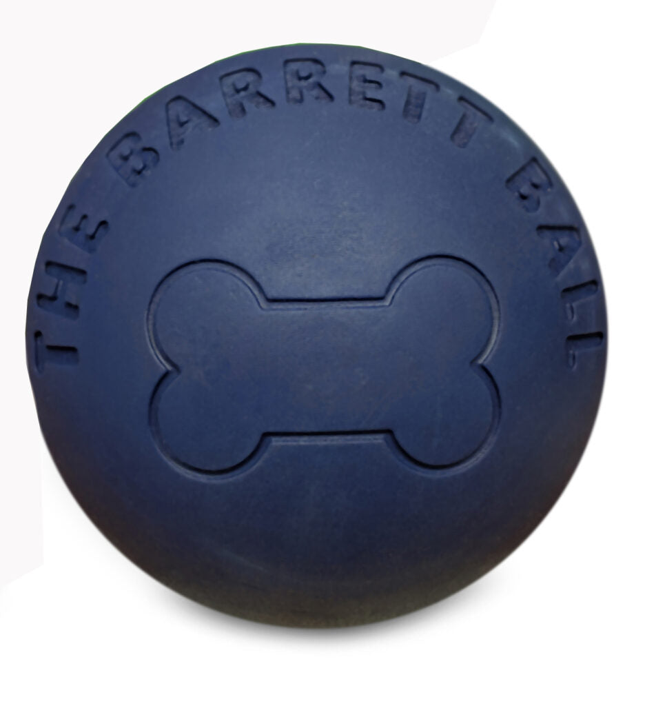 Spot Ethical Pet Dog Toy The Barrett Ball 4In Blue