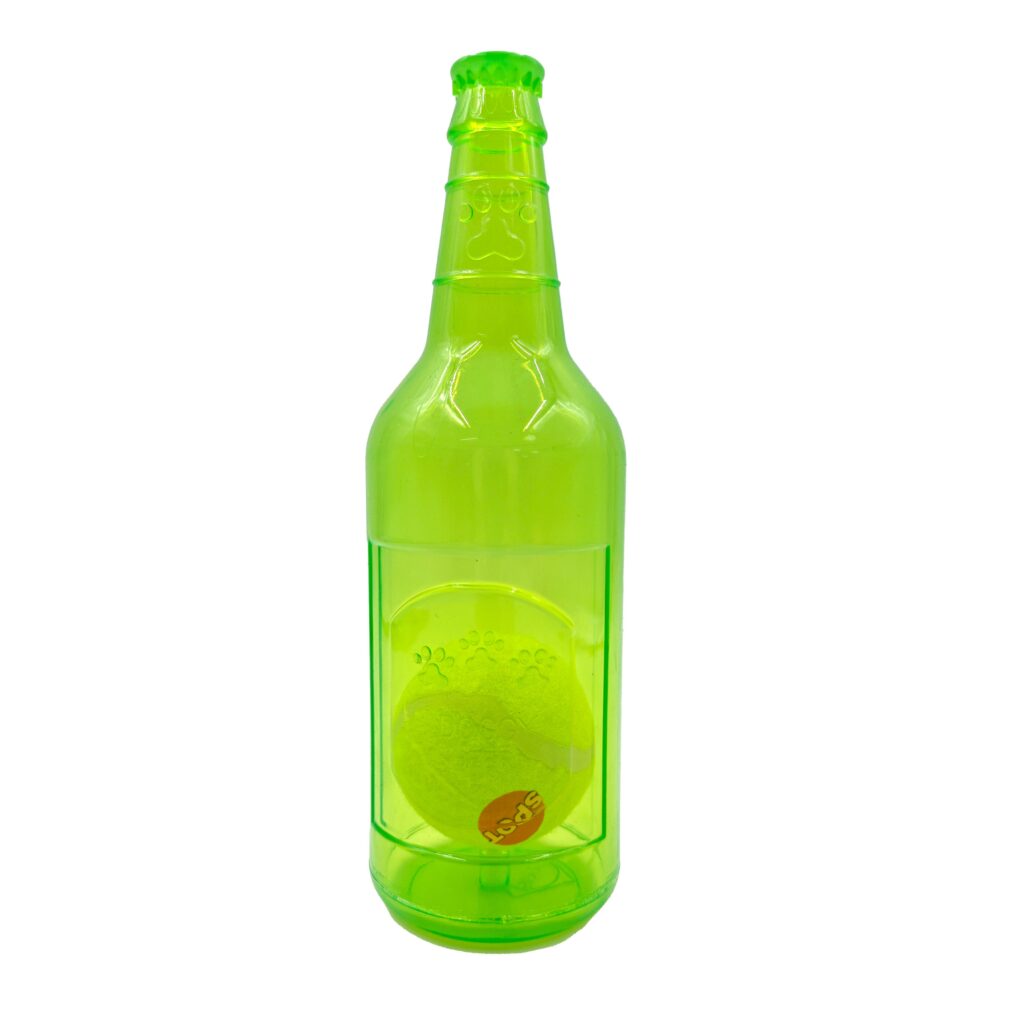 Spot Ethical Pet Dog Toy Ball In A Bottle Beer Assorted
