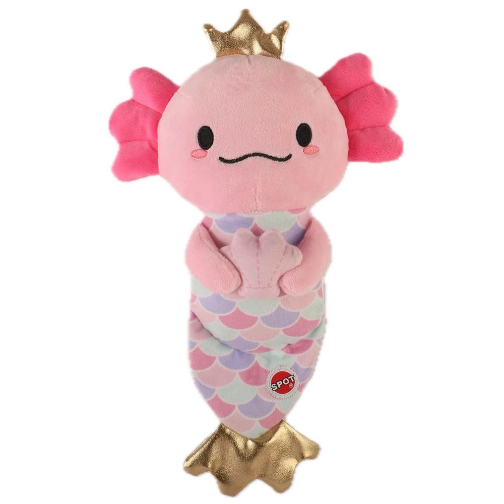 Spot Ethical Pet Dog Toy Axolotl Mermaid 10In