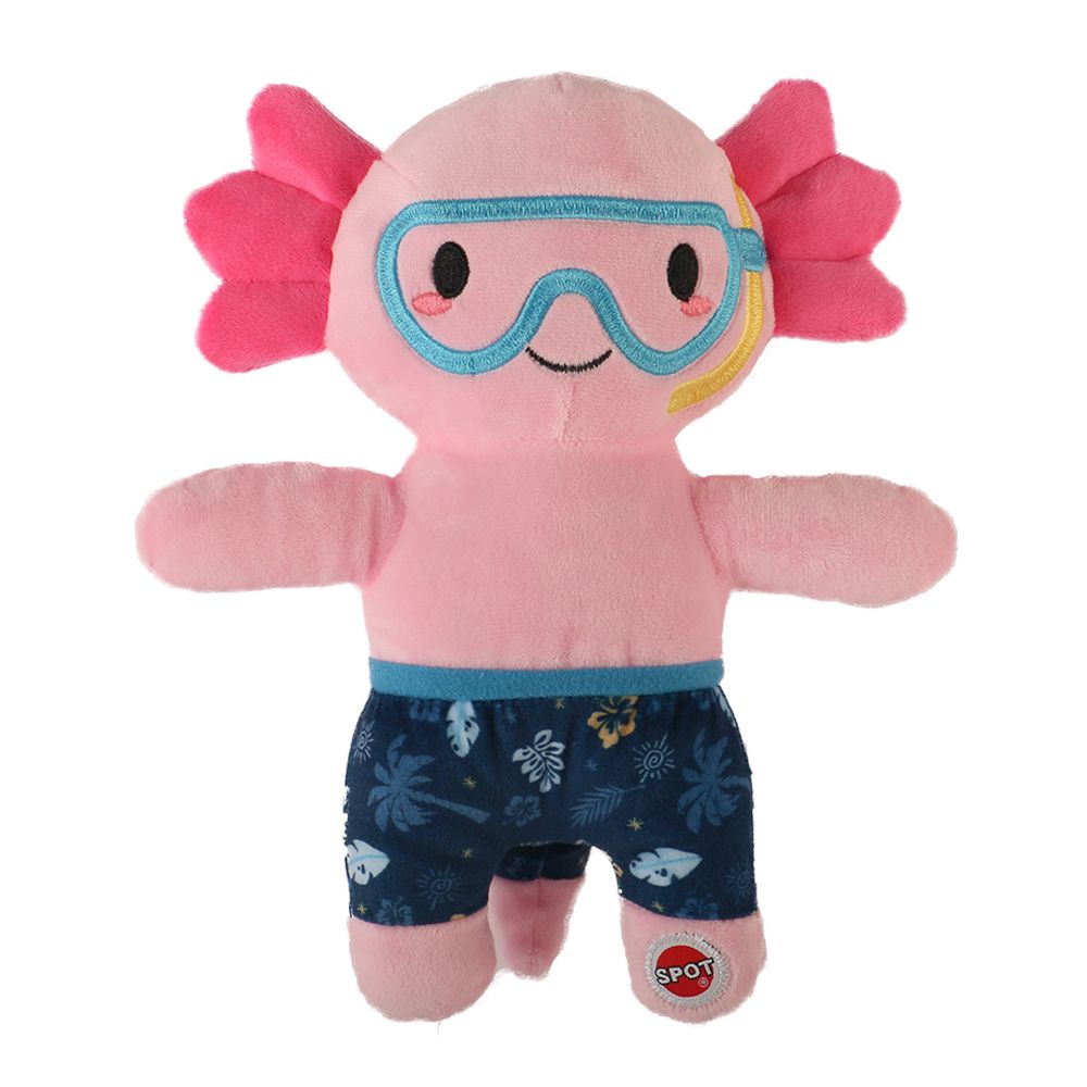 Spot Ethical Pet Dog Toy Axolotl In Swimwear 10In