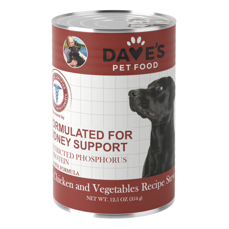 Dave's Dog Can Restricted Phosphorus&Protein 12.5 oz