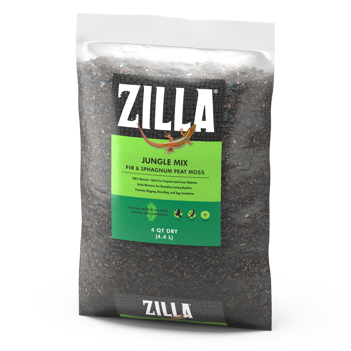Zilla Jungle Mix Bedding 4qt