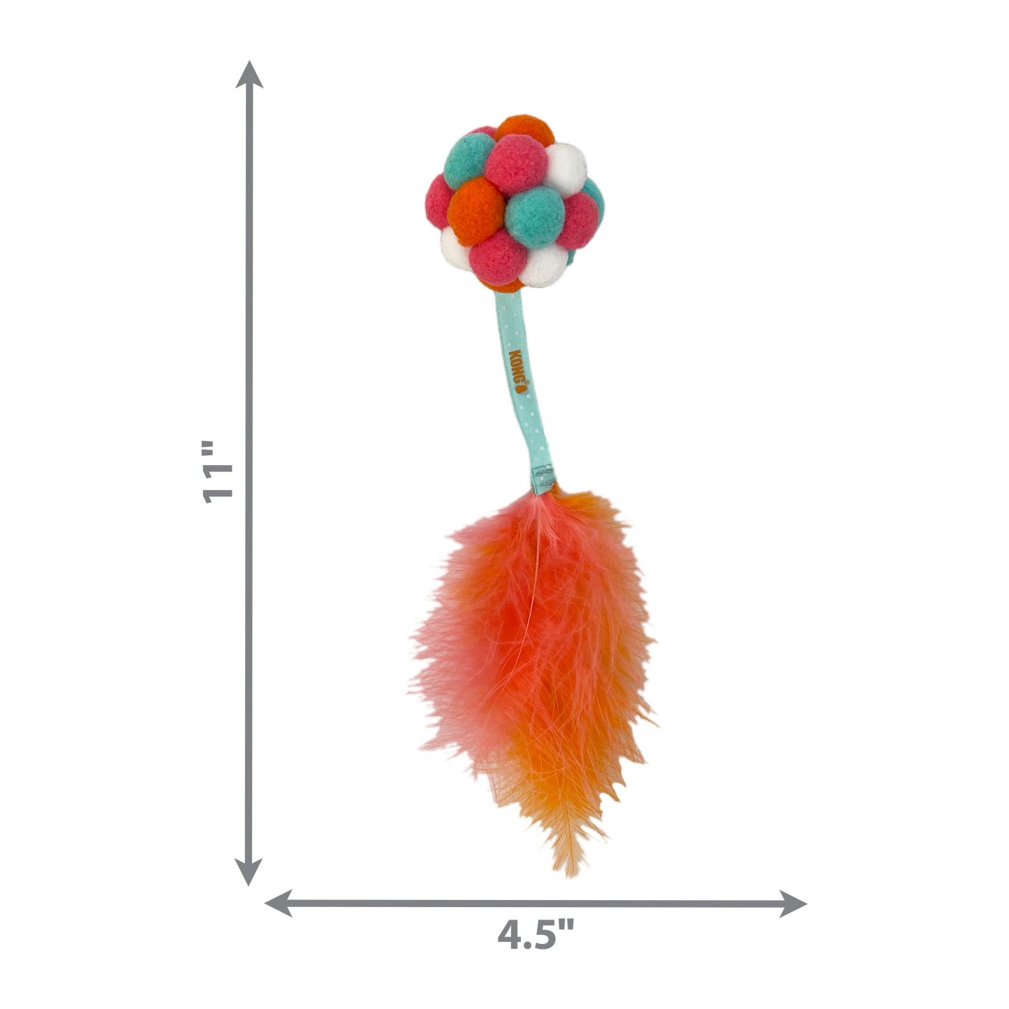 Kong Cat Toy Cat Active Bubble Ball Assorted