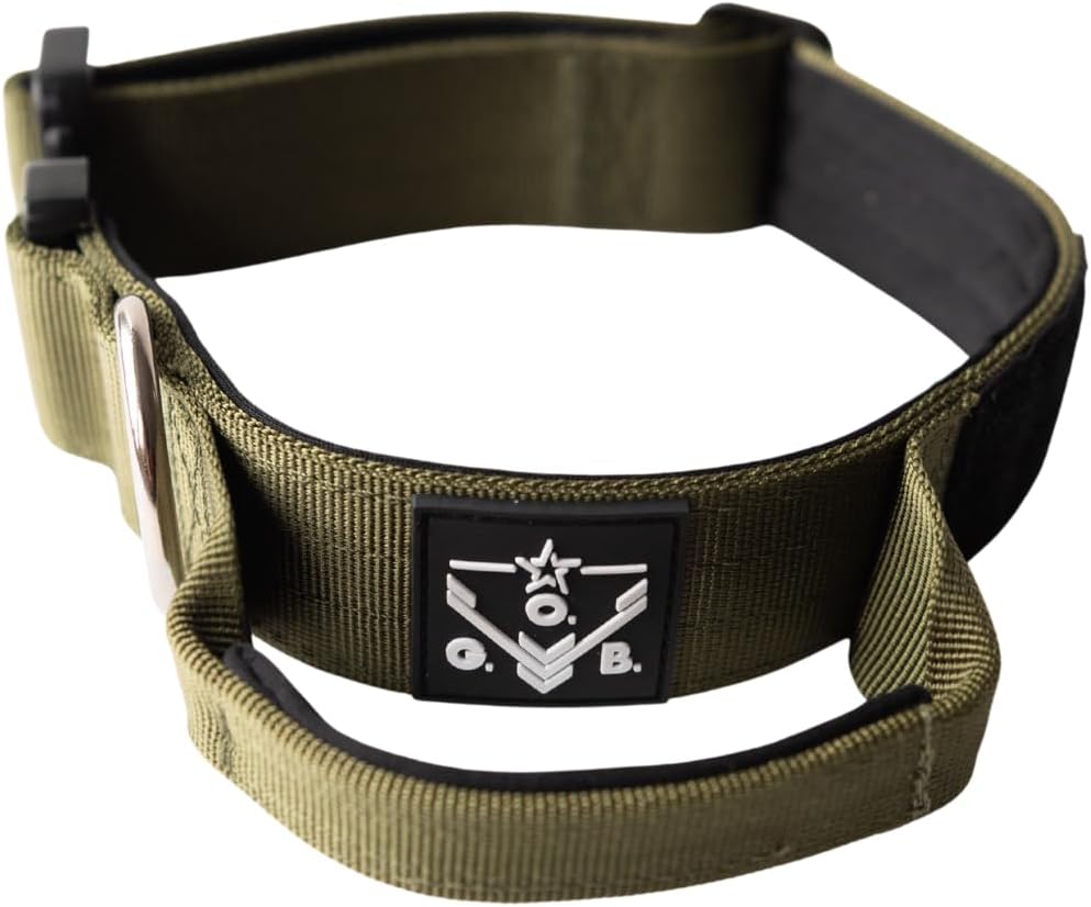 Operation Good Boy Tactical Collar Green Adjustable