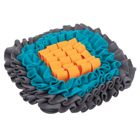 Messy Mutts Dog Toy Forage Mat Square Small 11 in