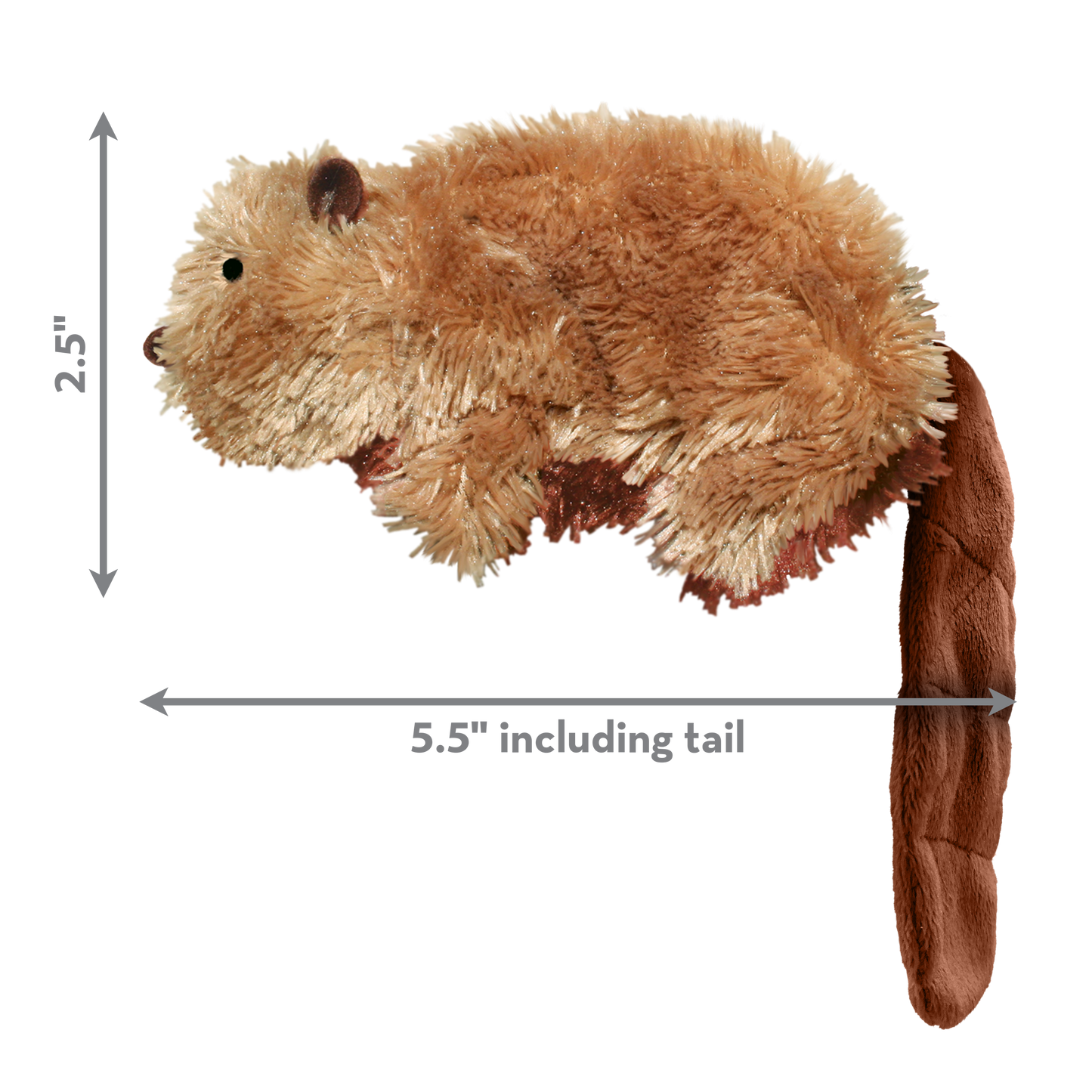 Kong Dog Toy Dr. Noyz Beaver Small